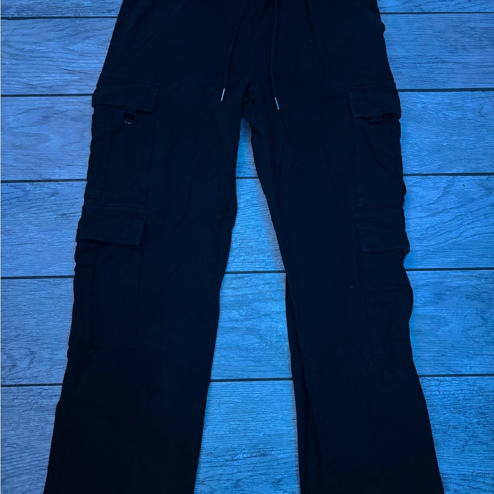 Men's Black Cargo Pants